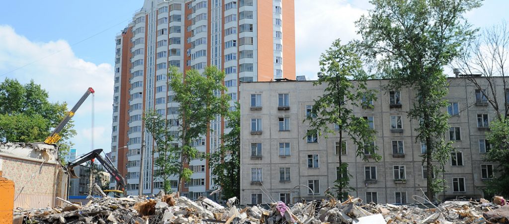 В Москве снесут 4,5 тысячи хрущевок